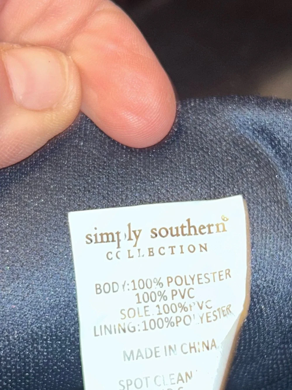 Simply southern  Duck Snow/Rain Boots 8